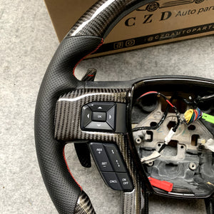 CZD Auto Parts carbon fiber steering wheel for Ford EXPEDITION 2018-2021