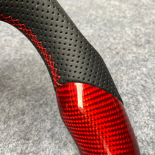 Load image into Gallery viewer, CZD auto parts For 2009-2014 Acura TSX  carbon fiber steering wheel with red carbon fiber