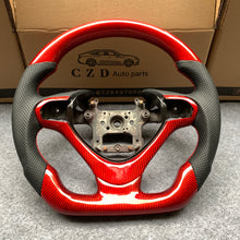 Load image into Gallery viewer, CZD auto parts For 2009-2014 Acura TSX  carbon fiber steering wheel with red carbon fiber