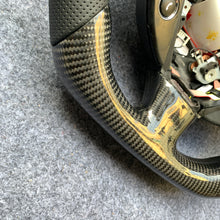 Load image into Gallery viewer, CZD auto parts carbon fiber steering wheel for Maserati Quattroporte 2005-2020 with Italy stripe