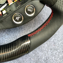Load image into Gallery viewer, CZD auto parts carbon fiber steering wheel for Maserati Quattroporte 2005-2020 with Italy stripe