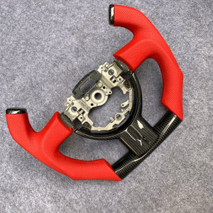 czd auto parts carbon fiber steering wheel for Toyota FRS 2012-2016 with red F1 shape