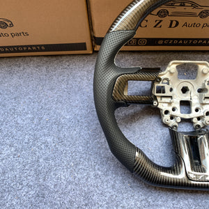 czd auto parts carbon fiber steering wheel for Ford Mustang/Ford SHELBY GT350