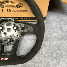 Load image into Gallery viewer, CZD auto parts carbon fiber steering wheel for Audi A1 (8X) Sportback with full alcantara