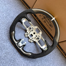 Load image into Gallery viewer, czd auto parts carbon fiber steering wheel for Ford Mustang/Ford SHELBY GT350 with alcantara