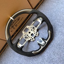 Load image into Gallery viewer, czd auto parts carbon fiber steering wheel for Ford Mustang/Ford SHELBY GT350 with alcantara
