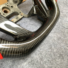 Load image into Gallery viewer, CZD auto parts for Honda Odyssey 2011-2017 carbon fiber steering wheel with red perforated leather side