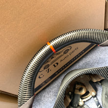 Load image into Gallery viewer, CZD auto parts carbon fiber steering wheel for Mitsubishi Lancer Evolution Evo 9 IX 2005-2007 with alcantara