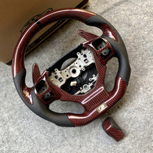 Load image into Gallery viewer, CZD auto parts carbon fiber steering wheel for Lexus IS250 IS300 IS350 2014-2020 with paddle shifters