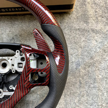 Load image into Gallery viewer, CZD auto parts carbon fiber steering wheel for Lexus IS250 IS300 IS350 2014-2020 with paddle shifters