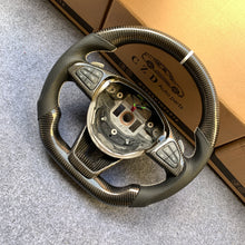 Load image into Gallery viewer, CZD auto parts for Mercedes Benz GLE-Class W166 carbon fiber steering wheel with smooth leather side