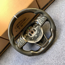 Load image into Gallery viewer, CZD auto parts for Mercedes Benz S-Class W222 SLC R172 carbon fiber steering wheel with smooth leather side