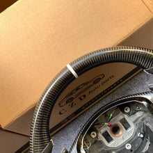 Load image into Gallery viewer, CZD auto parts for Mercedes Benz W205 AMG C43 GLA 45 C218 W213 X253 C253 W166 W222 R172 R231 carbon fiber steering wheel with smooth leather side