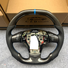 Load image into Gallery viewer, CZD auto parts for  Chevrolet Corvette C6 Z06 C6 2005-2013 carbon fiber steering wheel with blue stripe
