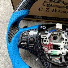 Load image into Gallery viewer, czd auto parts carbon fiber steering wheel for Acura TLX 2015-2021 with printing tlx logo