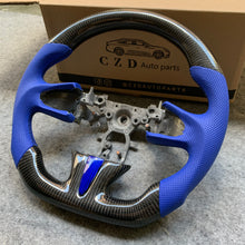 Load image into Gallery viewer, czd auto parts carbon fiber steering wheel for Infiniti Q50/QX50 with gloss carbon fiber