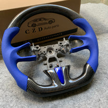 Load image into Gallery viewer, czd auto parts carbon fiber steering wheel for Infiniti Q50/QX50 with gloss carbon fiber
