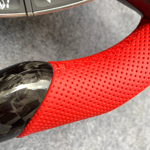 czd auto parts carbon fiber steering wheel for Acura TLX 2015-2021 with thumb grips