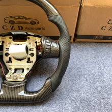 Load image into Gallery viewer, CZD auto parts for  Chevrolet Corvette C6 Z06 C6 2005-2013 carbon fiber steering wheel orange stripe