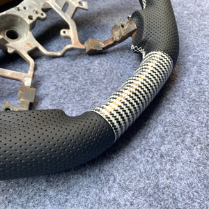 czd auto parts carbon fiber steering wheel for Tundra 2007-2013 with gray carbon fiber