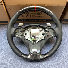 Load image into Gallery viewer, CZD auto parts for BMW X1 E84 carbon fiber steering wheel with round bottom