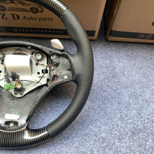 Load image into Gallery viewer, CZD auto parts for BMW 3 Series E90 E91 E92 E93 2006-2011 carbon fiber steering wheel with round bottom