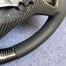 Load image into Gallery viewer, CZD auto parts for  BMW M3 E90 E92 E93 2008-2013 carbon fiber steering wheel with smooth leather
