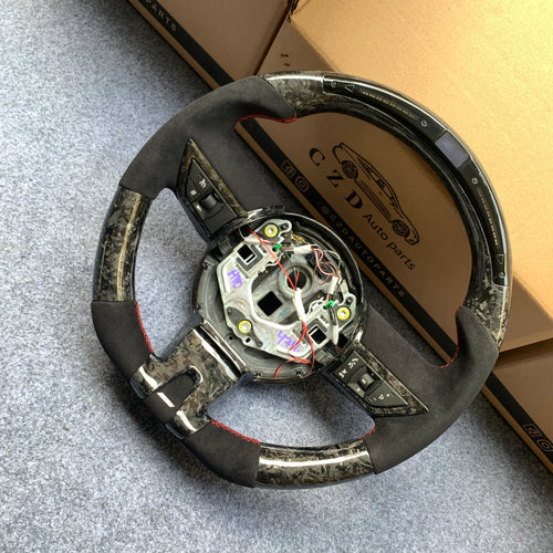 CZD auto parts carbon fiber steering wheel for camaro 2010-2011 with black alcantara