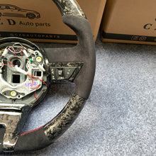 Load image into Gallery viewer, CZD auto parts carbon fiber steering wheel for camaro 2010-2011 with black alcantara