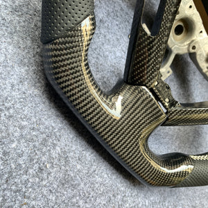 czd auto parts carbon fiber steering wheel for Infiniti G37 with 9mm stripe