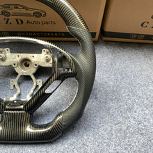 Load image into Gallery viewer, czd auto parts carbon fiber steering wheel for Infiniti G37 with 9mm stripe