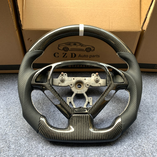 czd auto parts carbon fiber steering wheel for Infiniti G37 with 9mm stripe