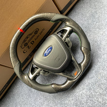 Load image into Gallery viewer, czd auto parts carbon fiber steering wheel for Ford Edge SE ST AWD 2015-2020 with airbag cover