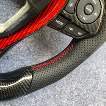 Load image into Gallery viewer, czd auto parts carbon fiber steering wheel for Toyota Corolla 2019-2020 with red stripe