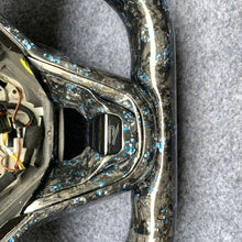 Load image into Gallery viewer, CZD auto parts for Volkswagen VW Golf 8 MK8 GTI Golf GTE 2020 2021 carbon fiber steering wheel with LED &amp; forged carbon