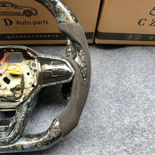 Load image into Gallery viewer, CZD auto parts for Volkswagen VW Golf 8 MK8 GTI Golf GTE 2020 2021 carbon fiber steering wheel with LED &amp; forged carbon