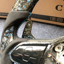 Load image into Gallery viewer, CZD auto parts for Volkswagen VW Golf 8 MK8 GTI Golf GTE 2020 2021 carbon fiber steering wheel with LED &amp; forged carbon