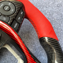 Load image into Gallery viewer, czd auto parts carbon fiber steering wheel for Toyota Corolla 2019-2020 with red leather