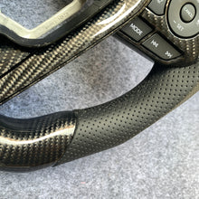 Load image into Gallery viewer, CZD Autoparts for Toyota 8th gen Camry se xse le xle 2018-2022 carbon fiber steering wheel gloss black carbon fiber top and bottom