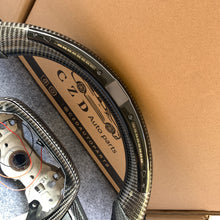 Load image into Gallery viewer, CZD Autoparts for Toyota 8th gen Camry se xse le xle 2018-2022 carbon fiber steering wheel with LED