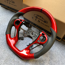 Load image into Gallery viewer, CZD auto parts for Honda Accord Crosstour 2013-2015 carbon fiber steering wheel with red carbon fiber top &amp; bottom