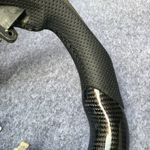 Load image into Gallery viewer, czd auto parts carbon fiber steering wheel for Infiniti G37 with carbon fiber thumb grips