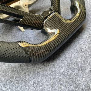 czd auto parts carbon fiber steering wheel for Infiniti G37 with black stripe