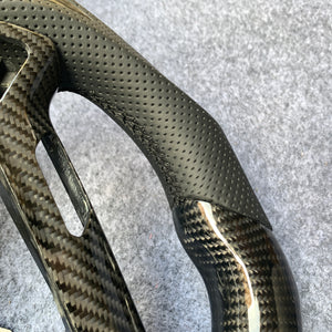 czd auto parts carbon fiber steering wheel for Infiniti G37 with black stripe