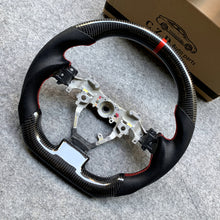 Load image into Gallery viewer, czd auto parts carbon fiber steering wheel for corolla with red stitch