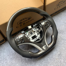 Load image into Gallery viewer, czd auto parts carbon fiber steering wheel for Acura MDX with white stitch