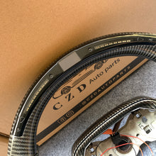 Load image into Gallery viewer, czd auto parts carbon fiber steering wheel for Toyota Corolla 2019-2020 with round led