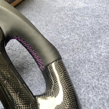 Load image into Gallery viewer, CZD auto parts for Honda Accord Crosstour 2013-2015 carbon fiber steering wheel with  honeycomb carbon &amp; led