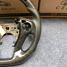 Load image into Gallery viewer, CZD auto parts for Honda Accord Crosstour 2013-2015 carbon fiber steering wheel with  honeycomb carbon &amp; led