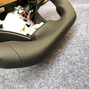 CZD auto parts carbon fiber steering wheel for Chevrolet Corvette C6 Z06 C6 2005-2013 with round top flat bottom shape